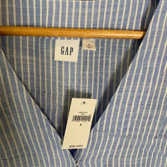 GAP Kimono Short Sleeve Tie-front Top - Picture 8 of 16
